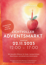 Adventsmarkt Waldorfschule Isartal