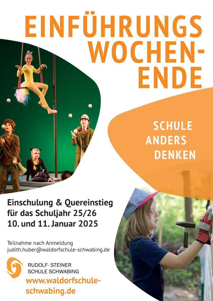 Einfuehrungswochenende Waldorfschule Schwabing