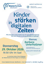 Vortrag von Barbara Unterholzner - Waldorfschule Weilheim